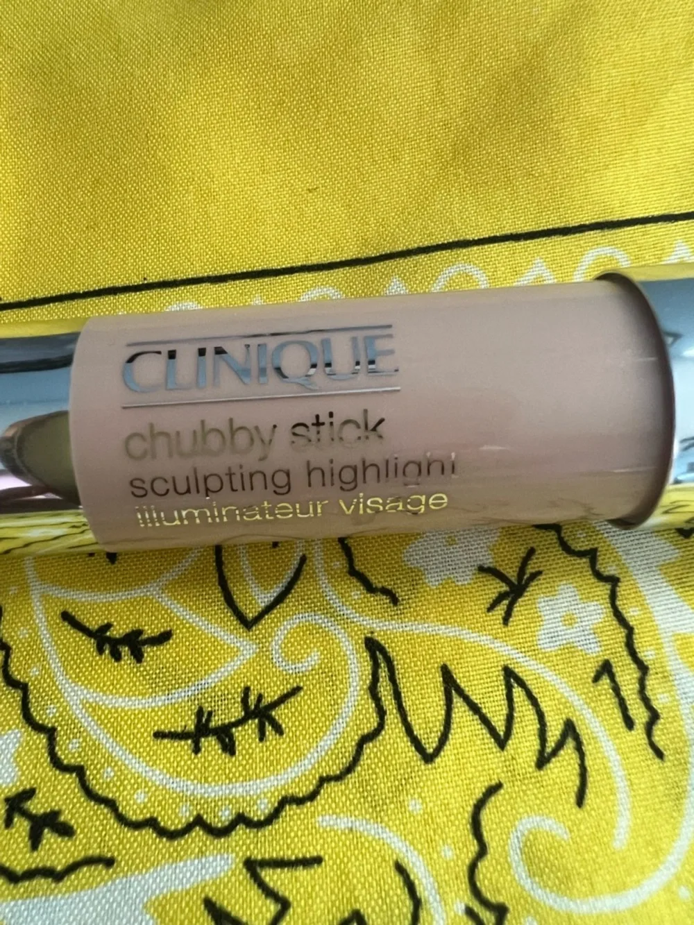 Clinique Chubby Stick Highlighter 01 Hefty Highlight FULL SIZE NWOB